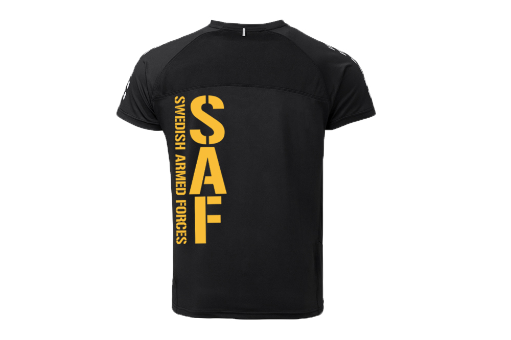 SAF-TRÄNINGS T-SHIRT Svart Herr - Kläder - Sortiment - Soldatshoppen.se